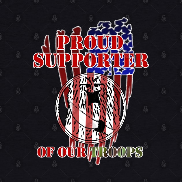 Military Support Shirt! Support F'n Wookee Studios Support our TROOPS by FnWookeeStudios